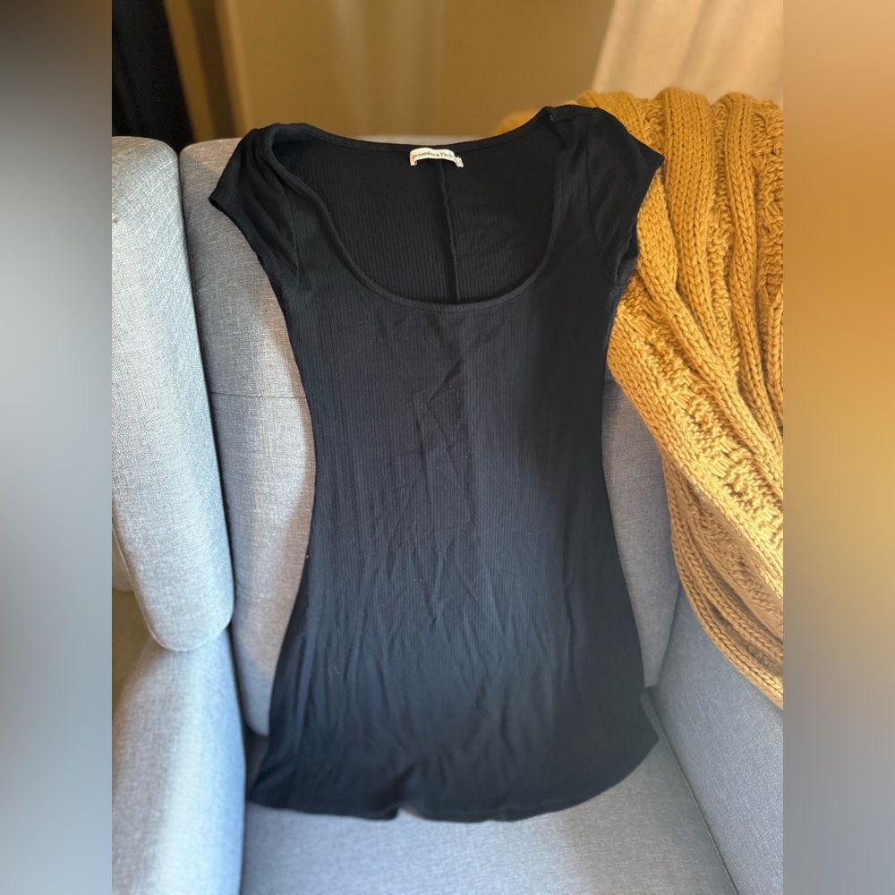 Abercrombie & Fitch Black mini dress